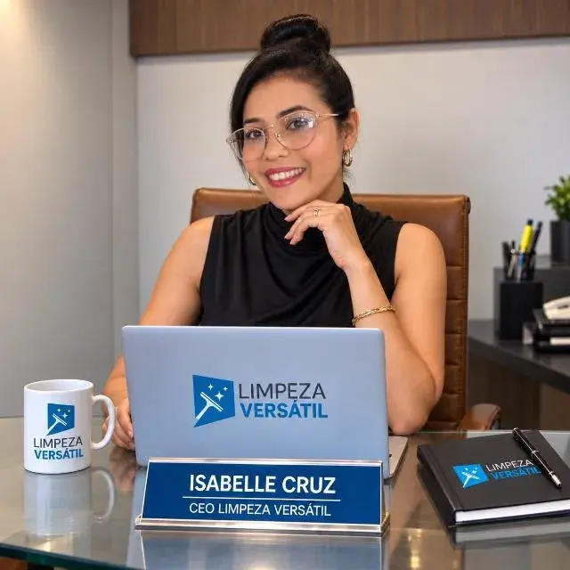 Isabelle Cruz - Fundadora da Limpeza Versátil